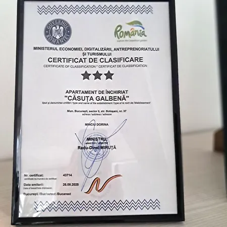 Casuta Galbena Апартаменты Бухарест