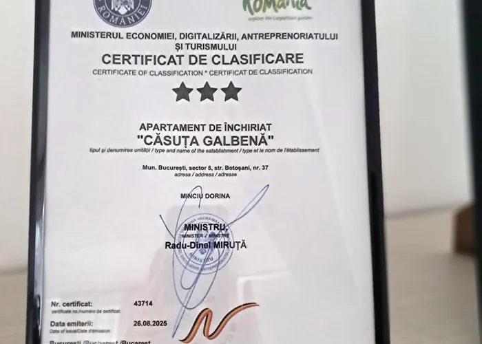 Casuta Galbena Апартаменты Бухарест